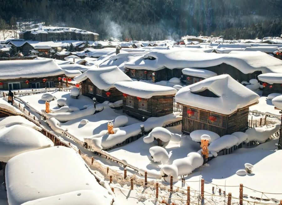 Tour Cáp Nhĩ Tân – Á Bố Lực – Làng Tuyết Hương